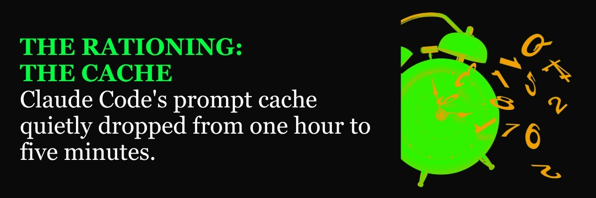 The Rationing: The Cache