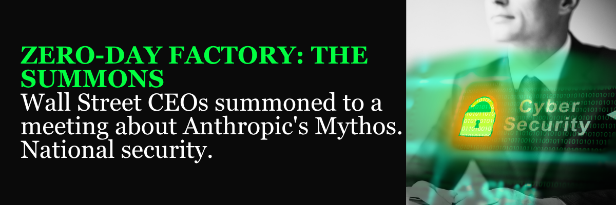The Zero-Day Factory: The Summons
